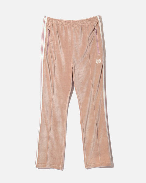 Needles Narrow Track Pant in Old Rose C/Pe Velour from the brands Spring / Summer 2023 collection blues store www.bluesstore.co