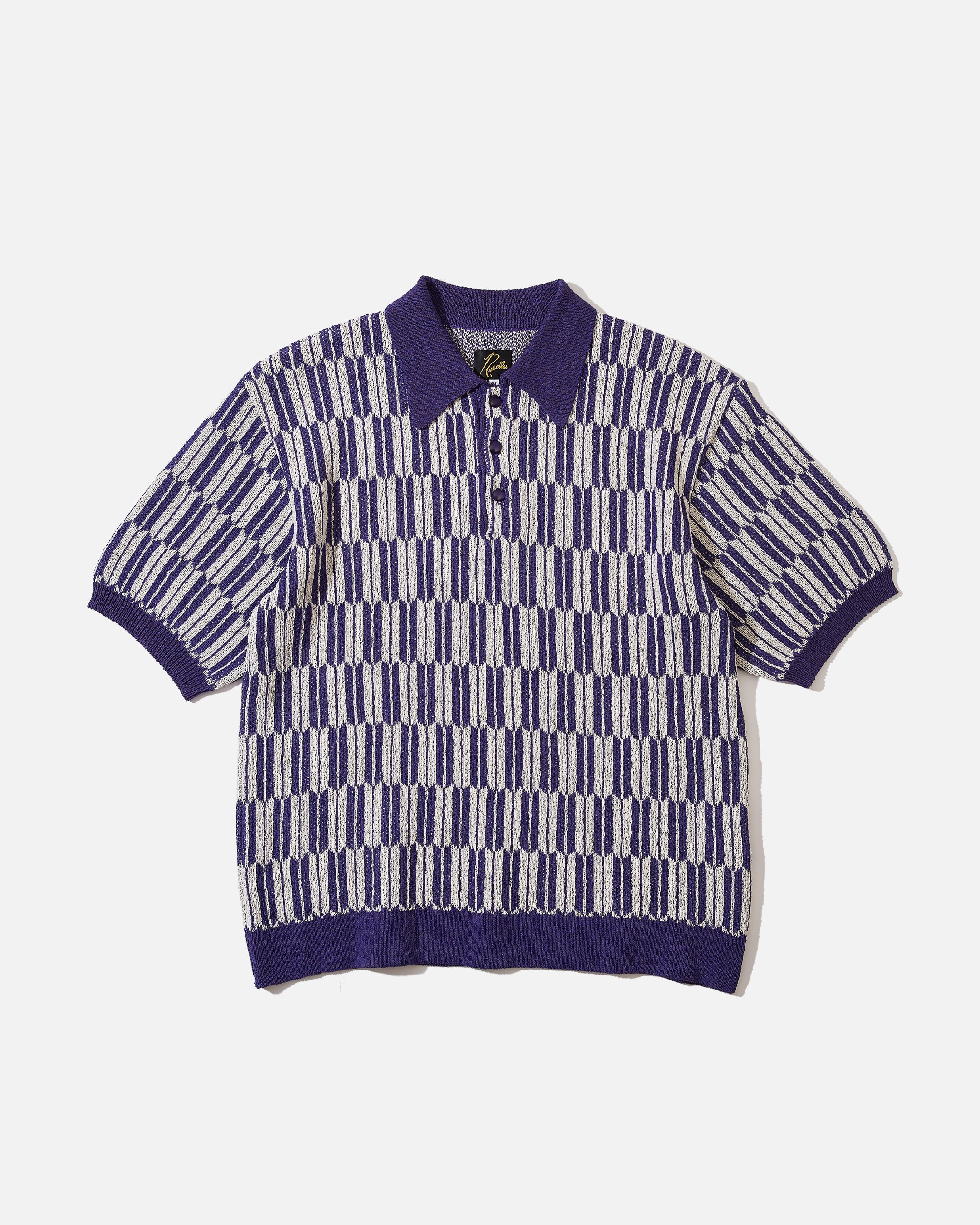 トップス Needles Polo Sweater - Arrow Needles Polo Sweater Arrow in Purple | Blues Store