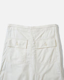 Needles String Fatigue Skirt - Back Sateen - White