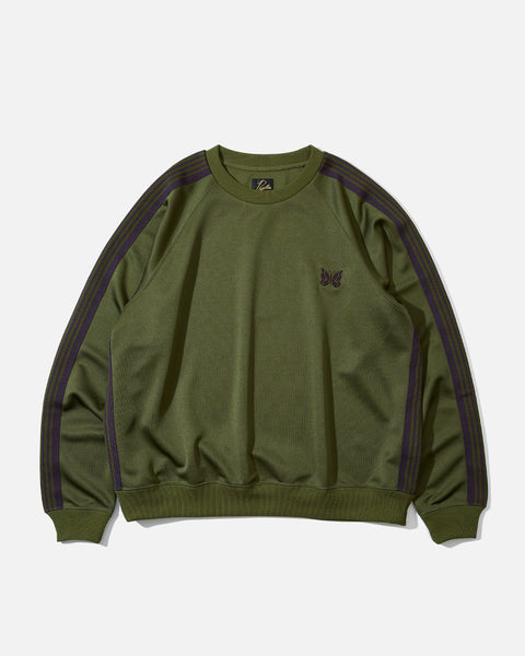 Crew Neck Shirt - Poly Smooth - Olive