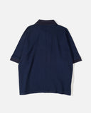 Double Polo in Navy from the Phingerin Spring / Summer 2023 collection blues store www.bluesstore.co