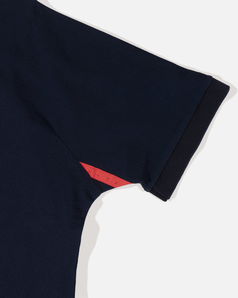 Double Polo in Navy from the Phingerin Spring / Summer 2023 collection blues store www.bluesstore.co