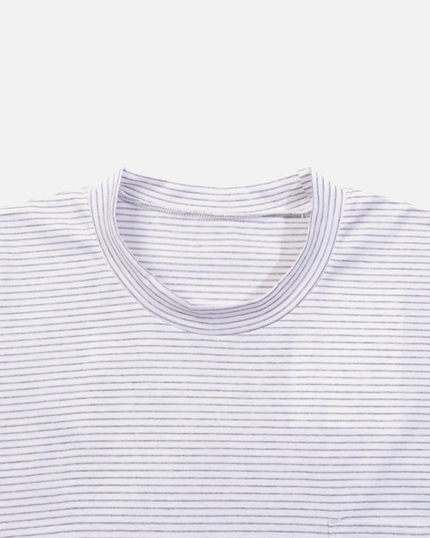 Full Tee with white and grey stripe from the Phingerin Spring / Summer 2023 blues store www.bluesstore.co