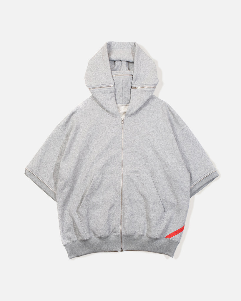 Zip Off Hoodie in Heather Grey from the Phingerin Spring / Summer 2023 blues store www.bluesstore.co