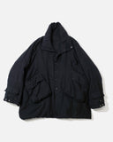 Futon Coat in Black Nel Dye from PHINGERIN blues store www.bluesstore.co