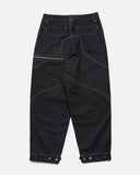Moving Pants Diagonal in Black from the Phingerin Autumn / Winter 2023 blues store www.bluesstore.co