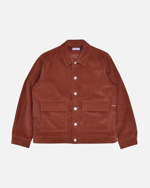 Full Button Jacket - Fired Brick