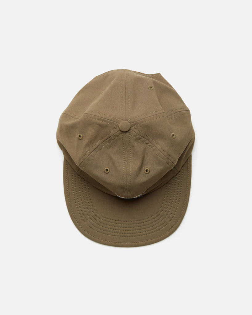Flexfoam Six Panel Hat in Mud from the Pop Trading Company Autumn / Winter 2023 collection blues store www.bluesstore.co