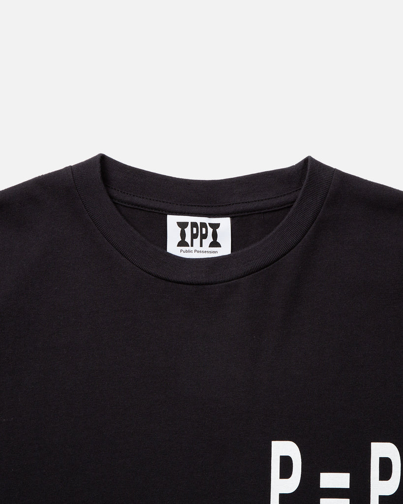 "MIX" T-Shirt in Black from the Public Possession Spring / Summer 2023 collection blues store www.bluesstore.co