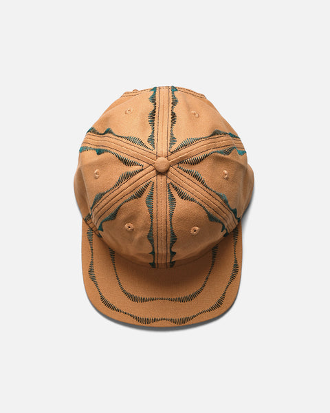 Welder's Stitch Hat in Workwear Brown and Forest from Sexhippies blues store www.bluesstore.co