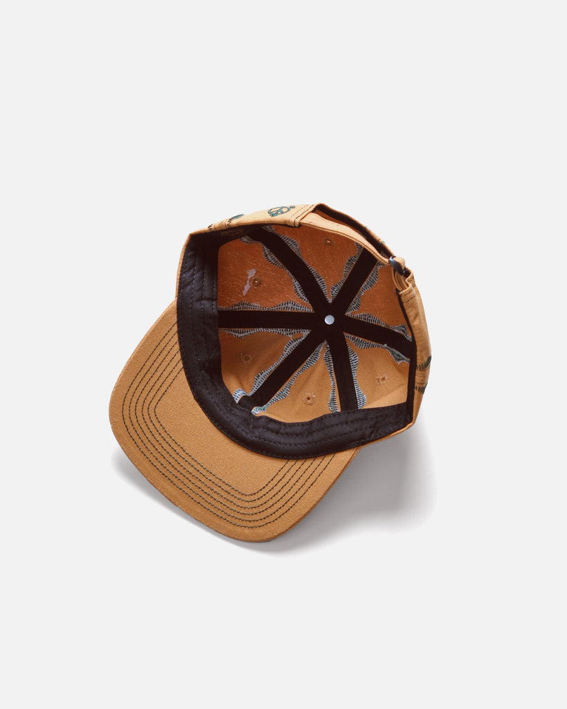 Welder's Stitch Hat in Workwear Brown and Forest from Sexhippies blues store www.bluesstore.co