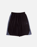 sexhippies Grid Fleece Shorts in Black blues store www.bluesstore.co