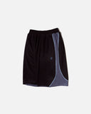 sexhippies Grid Fleece Shorts in Black blues store www.bluesstore.co