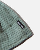 sexhippies Reversible Grid Fleece Beanie in Navy / Sage blues store www.bluesstore.co