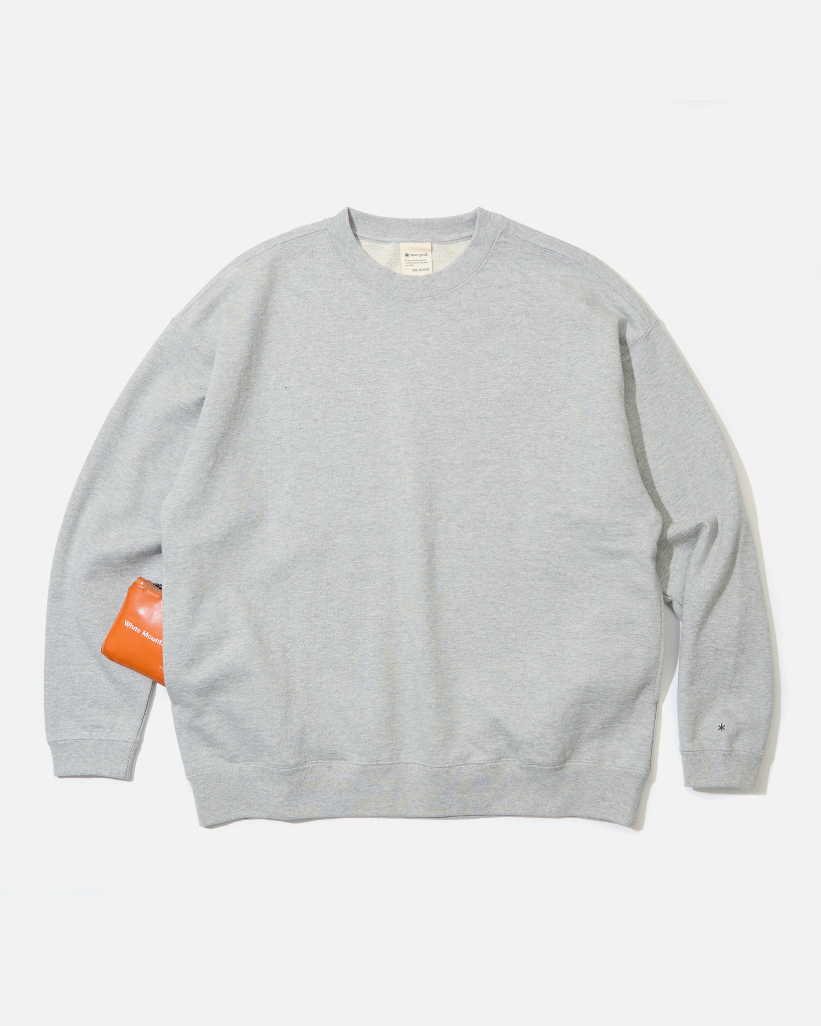 トップス Snow Peak Recycled Cotton Sweat CrewNeck Recycled Cotton Sweat Crewneck | Snow Peak