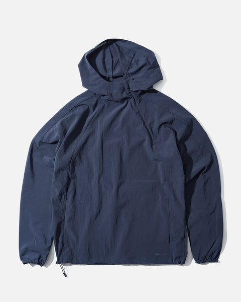 Snow Peak Breathable Quick Dry Anorak in Navy blues store one www.bluesstore.co