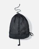 snow peak Double Face Mesh Shoulder Bag in Black blues store www.bluesstore.co