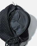 snow peak Double Face Mesh Shoulder Bag in Black blues store www.bluesstore.co