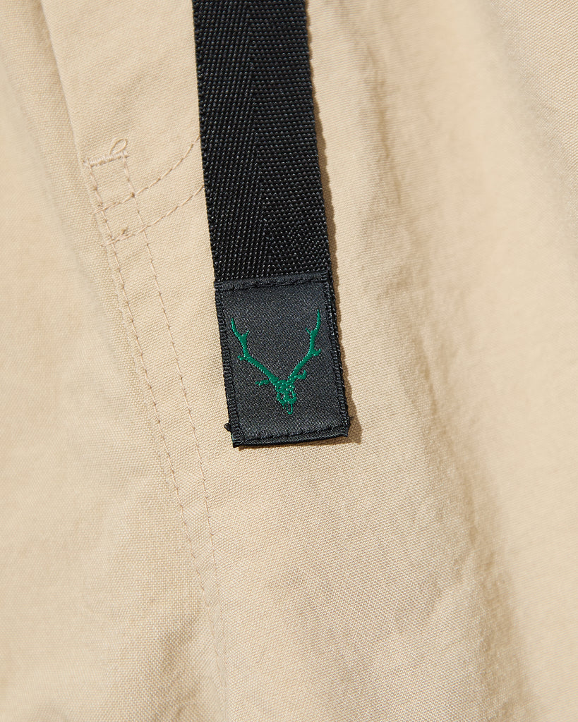 south2 west8 Belted C.S. Short Nylon Oxford in Beige blues store www.bluesstore.co