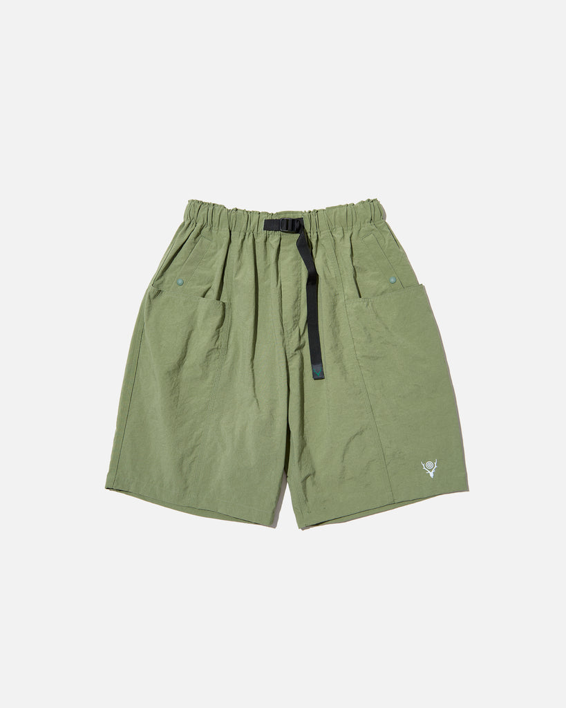 south2 west8 Belted C.S. Short in Nylon Oxford Lt. Olive blues store www.bluesstore.co