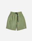 south2 west8 Belted C.S. Short in Nylon Oxford Lt. Olive blues store www.bluesstore.co