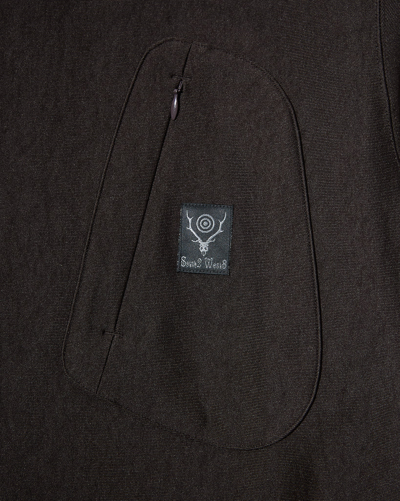 south2 west8 Crew Neck Scouting Shirt N/PE/PU Tricot Jersey in Brown blues store www.bluesstore.co