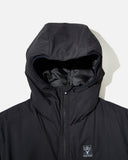 south2 west8 Insulator Zipped Parka Poly Peach Skin in Black blues store www.bluesstore.co
