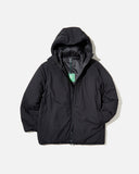 south2 west8 Insulator Zipped Parka Poly Peach Skin in Black blues store www.bluesstore.co