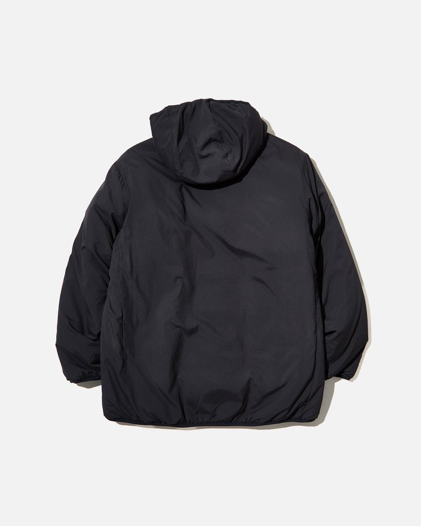 south2 west8 Insulator Zipped Parka Poly Peach Skin in Black blues store www.bluesstore.co