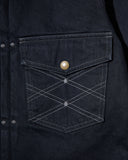 south2 west8 Jean Jacket 13.5oz Denim in Black blues store www.bluesstore.co