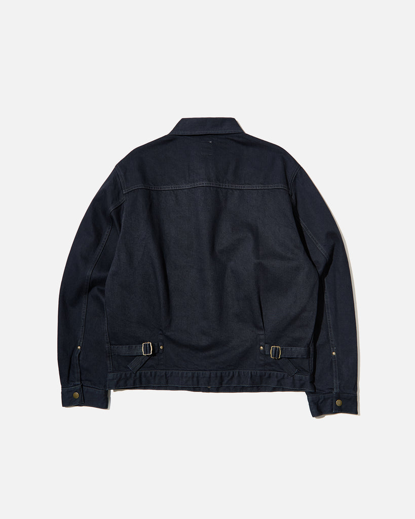 south2 west8 Jean Jacket 13.5oz Denim in Black blues store www.bluesstore.co