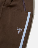 south2 west8 String C.S. Pant Poly Smooth in Brown blues store www.bluesstore.co