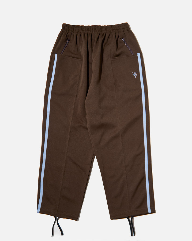 south2 west8 String C.S. Pant Poly Smooth in Brown blues store www.bluesstore.co