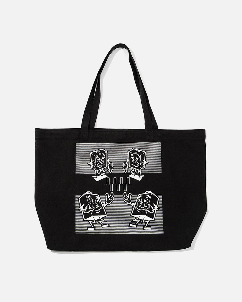 Electronics Record Bag in Black from The Trilogy Tapes Spring / Summer 2023 collection blues store www.bluesstore.co