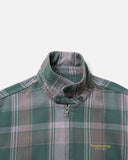 Big Plaid Flannel Jacket in Lavender from the thisisneverthat blues store www.bluesstore.co