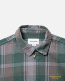 Big Plaid Flannel Jacket in Lavender from the thisisneverthat blues store www.bluesstore.co