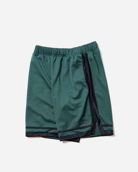 Mesh Basketball Shorts in Green from the thisisneverthat blues store www.bluesstore.co