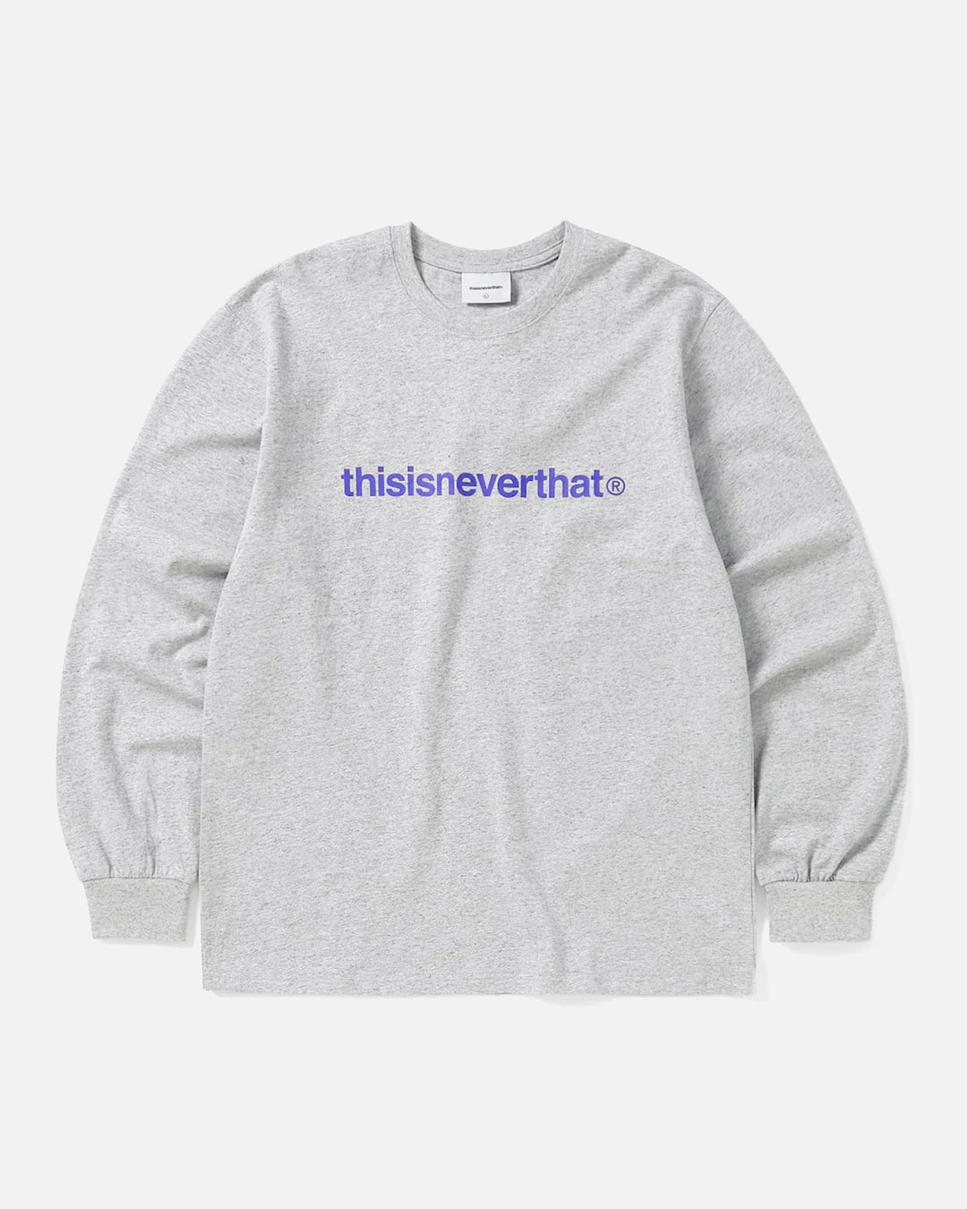 thisisneverthat T-Logo L/S Tee in | Blues Store Grey Heather