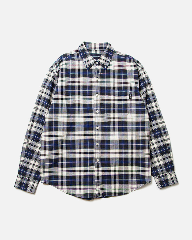 T.N.T Plaid Shirt in Navy from the thisisneverthat blues store www.bluesstore.co