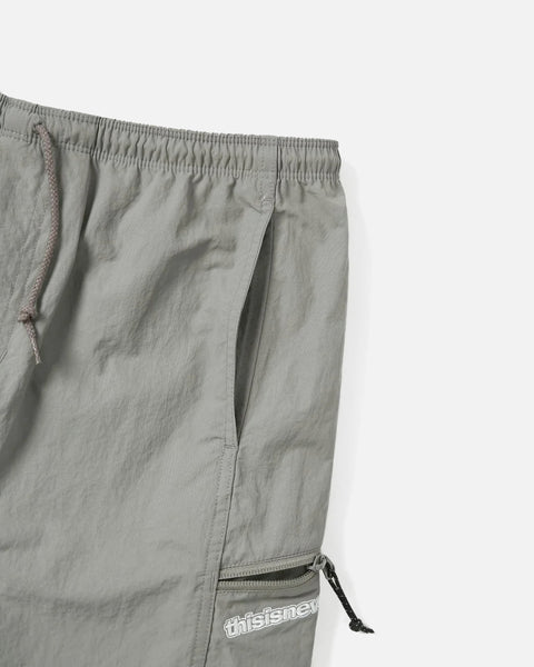 Zip Jogging Shorts in Grey from the thisisneverthat blues store www.bluesstore.co