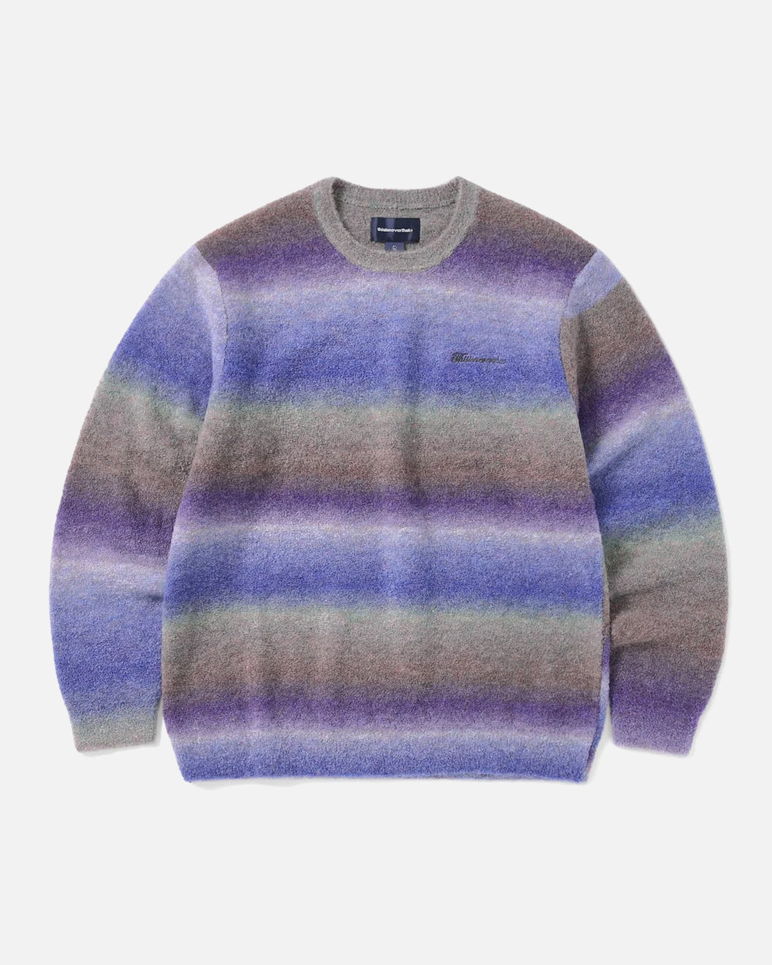 Ombre Knit Sweater Violet1