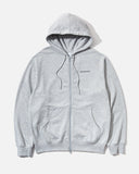 thisisneverthat DSN-Logo Zip Hoodie in Heather Grey blues store www.bluesstore.co