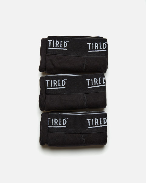 3 Pack of Classic OG boxer briefs from Tired Skateboards blues store www.bluesstore.co