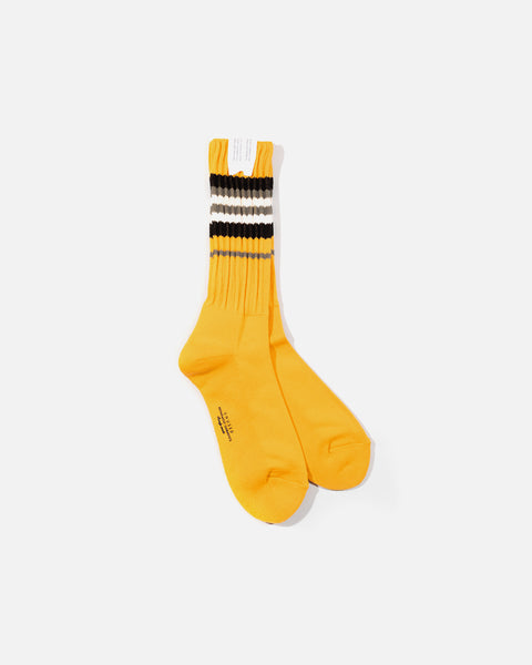 UH0590 Cotton Socks in Yellow from Unused blues store www.bluesstore.co