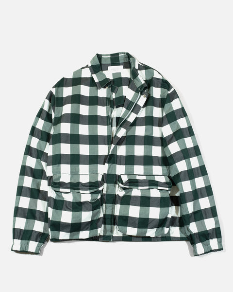 US2334 Checkerboard Jacket in Green from the Unused Spring / Summer 2023 collection blues store www.bluesstore.co