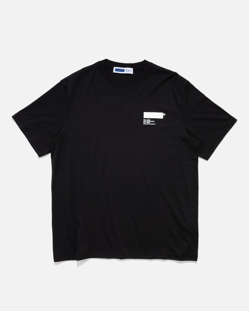 AFFXWRKS SS23 Standardised t-shirt in deep black blues store www.bluesstore.co