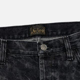 Death Metal Lilly jeans in Black denim from the Aries Arise AW22 collection blues store www.bluesstore.co