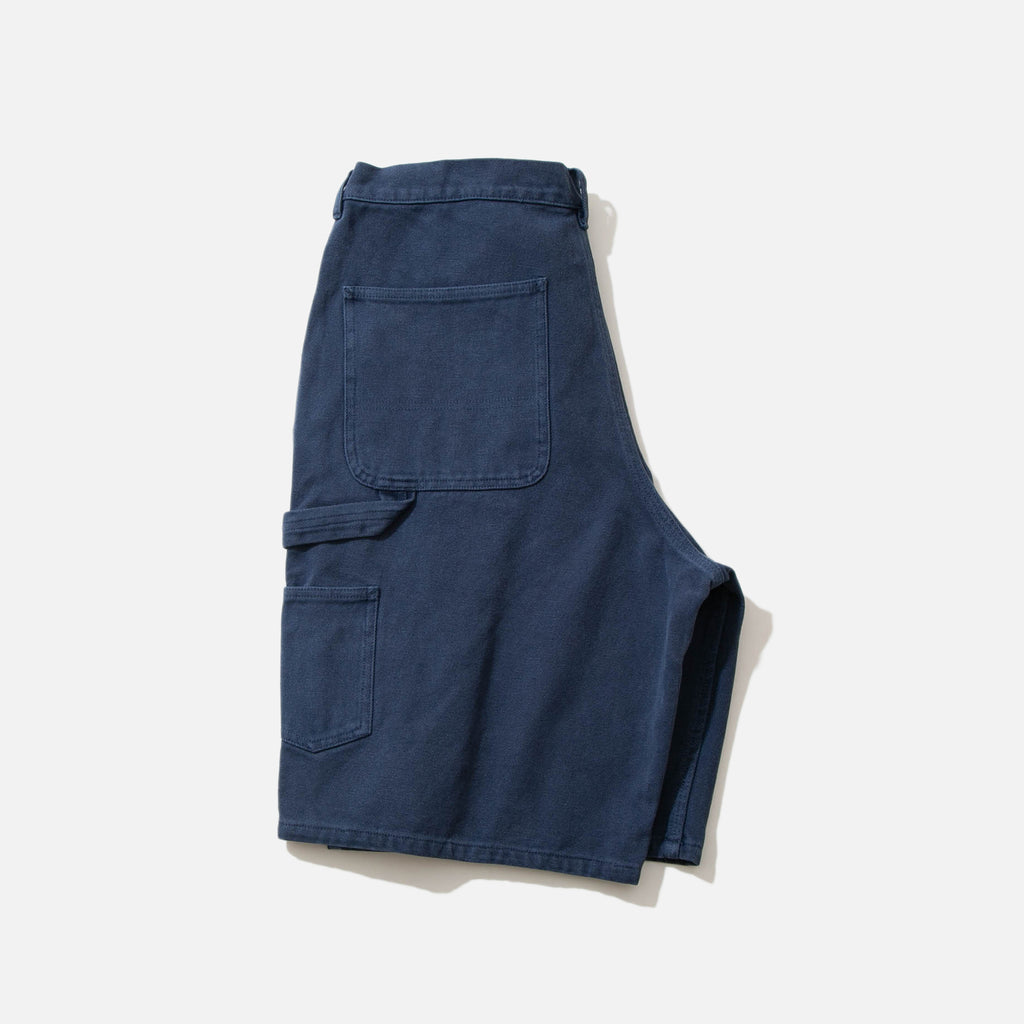 Washed Hard / Softwear Carpenter Short in Navy from the Brain Dead blues store www.bluesstore.co