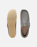 The Wallabee in Grey Suede from Clarks Originals Spring / Summer 2023 collection blues store www.bluesstore.co