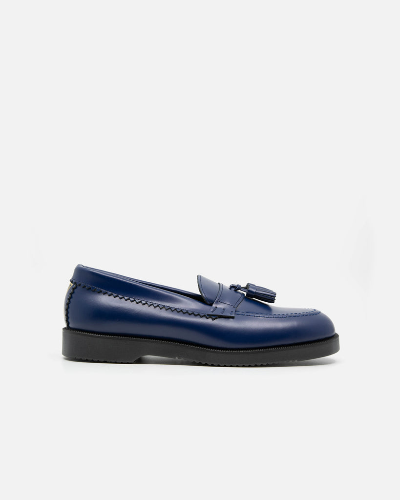 Edge Bass Loafer in Navy from Blohm Shade of Tokyo blues store www.bluesstore.co